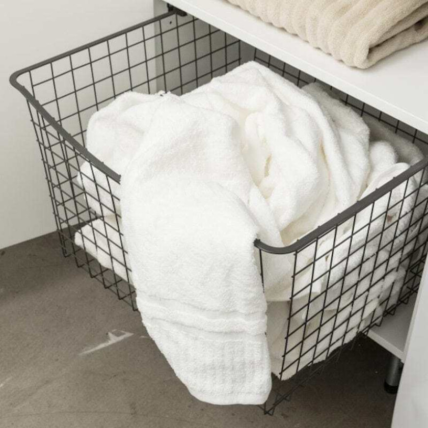 Skittentøyskurv Sølv / 60cm