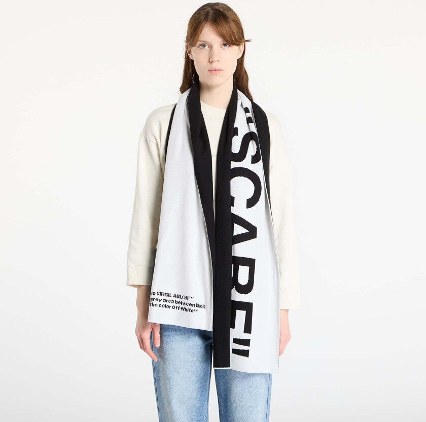 Bilde av Skjerf Off-White Quotes Scarf White/ Black Universal