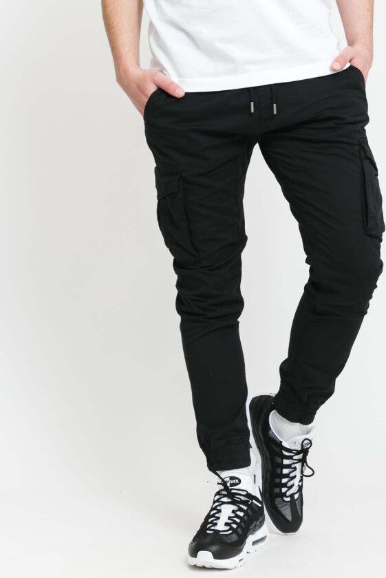 Bukser Alpha Industries Cotton Twill Jogger Black M