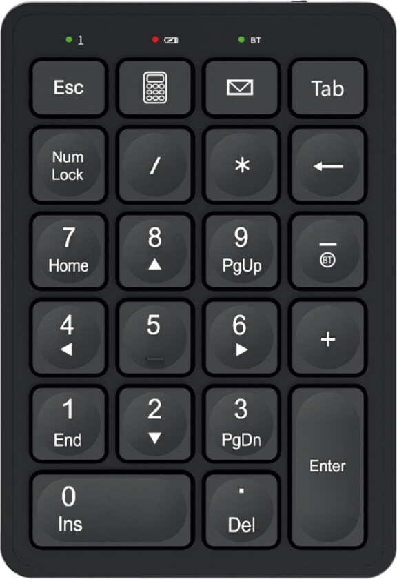 Eletra trådløst Bluetooth-numpad