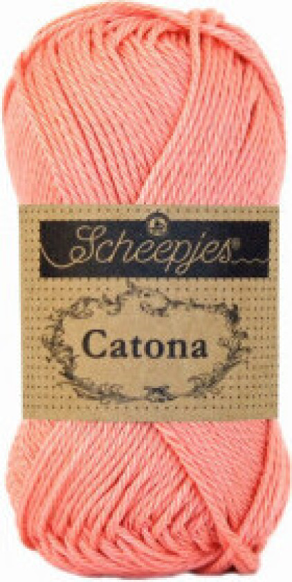 Catona Garn Unicolor 264 lys korall