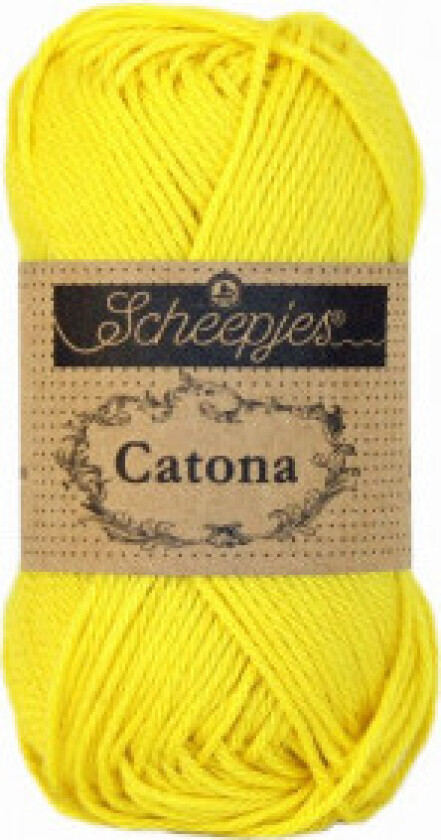 Catona Garn Unicolor 280 Sitron