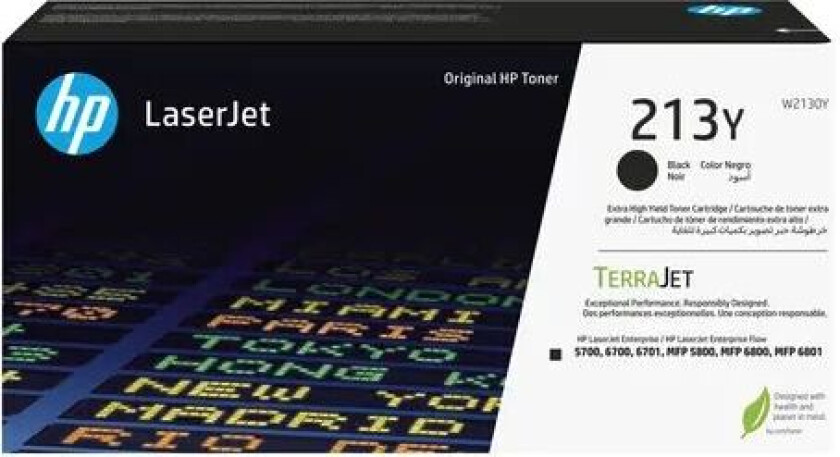 213Y / W2130Y - Black Toner - Extra High Yield - Laser toner Svart