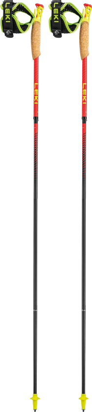 Leki Ultratrail Fx.one Superlite Bright Red-neonyellow-naturalcarbon 115 cm