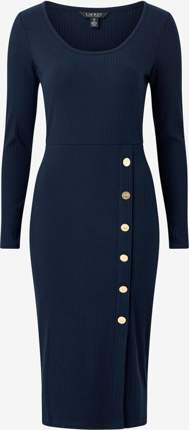 Kjole Modern Rib-knit Dress - Blå