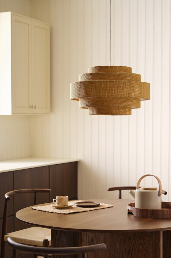 Taklampe Miguel Structure - Gul