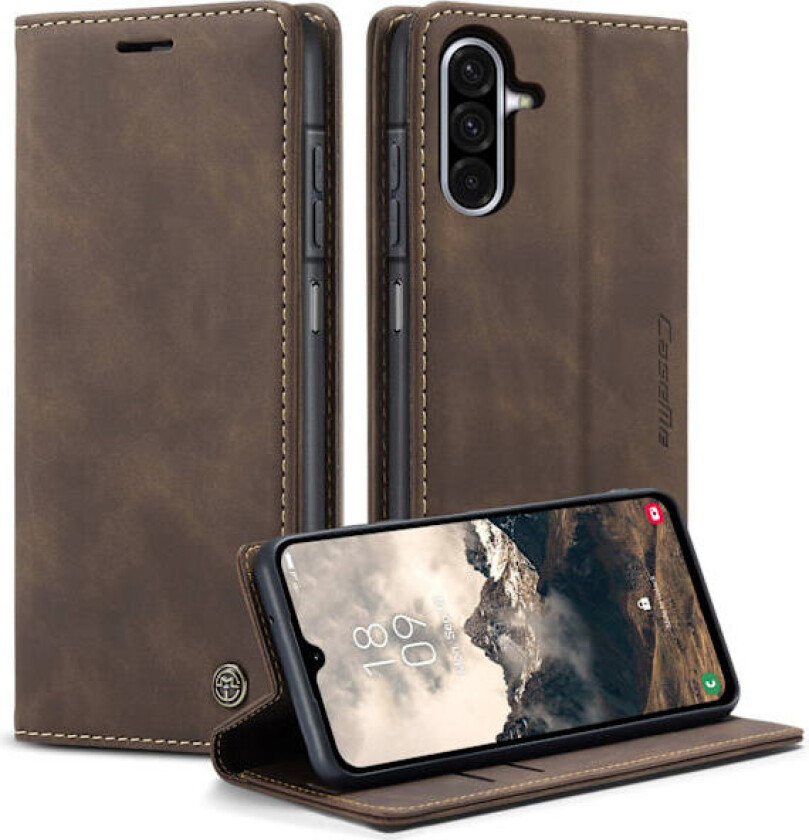 CASEME Lommebok-deksel Samsung Galaxy A17 5G - Coffee