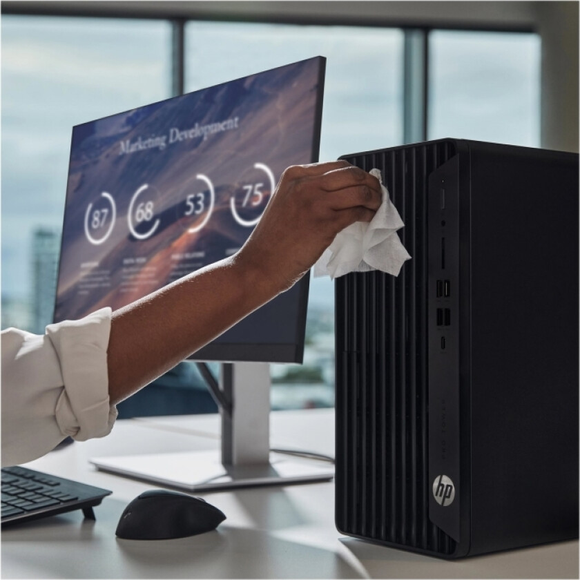 Pro 400 G9 - Tower Core i5 13500 / inntil 4.8 GHz - RAM 16 GB - SSD 512 GB - NVMe - UHD Graphics 770 - Gigabit Ethernet - Win 11 Pro - monitor: ingen