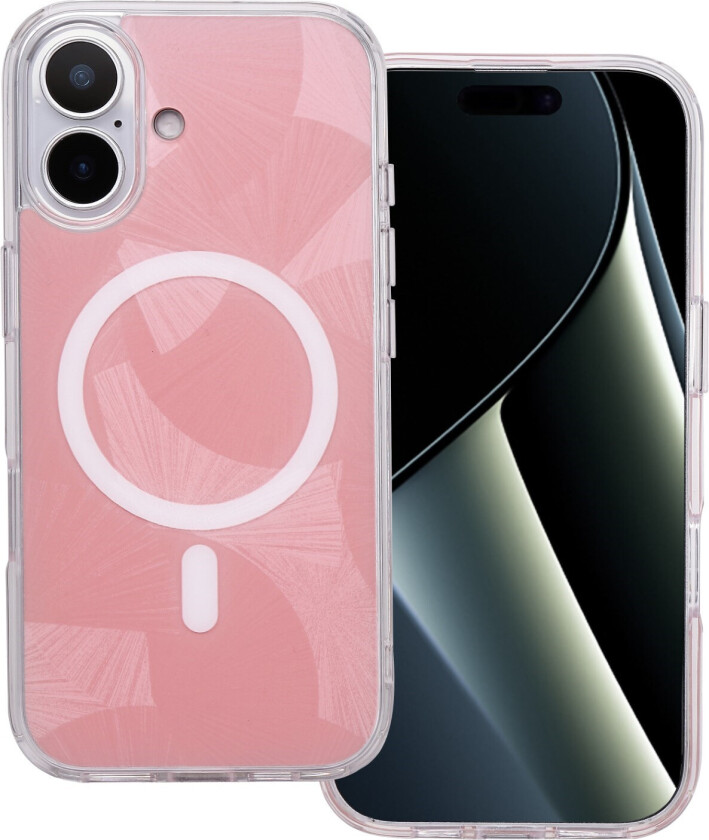 Flash Mag Deksel for iPhone 17 - Rosa