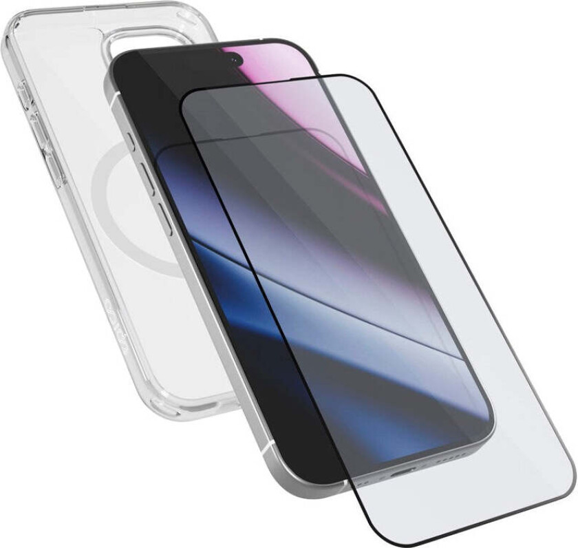 iPhone 17 Epico Beskyttelsessett - MagSafe Deksel & Skjermbeskytter - Gjennomsiktig