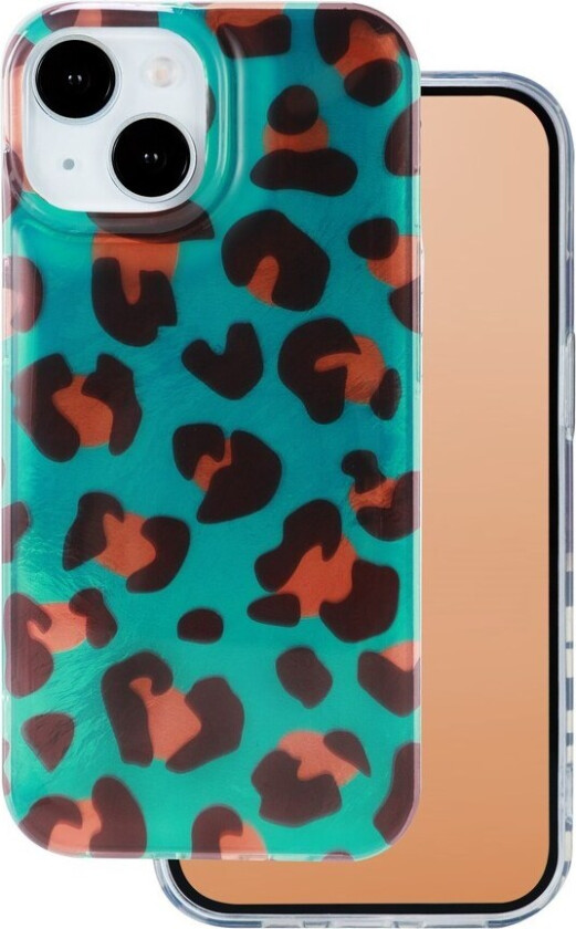 iPhone 14 Fleksibelt Plast Deksel - Gepard