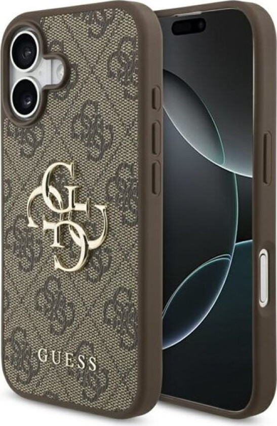 4G Big Logo Case for iPhone 17 - Brun