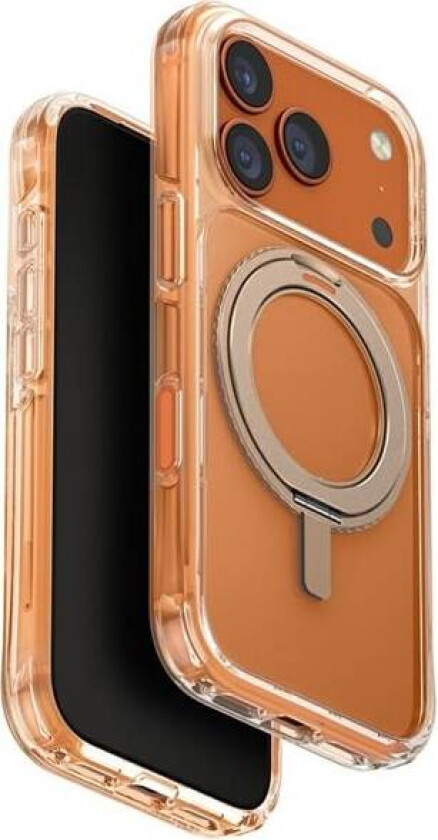 Uniq Swivix roterende 360-støttedeksel for iPhone 17 Pro - Gull