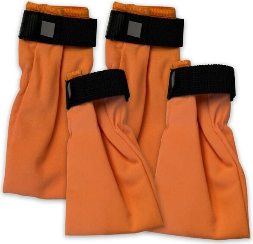 Oransje potesokker 4pk (6 størrelser)