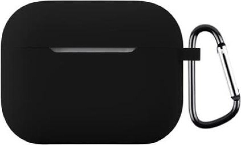 Bilde av Silikondeksel med kabinkrok for AirPods Pro 3 - Svart