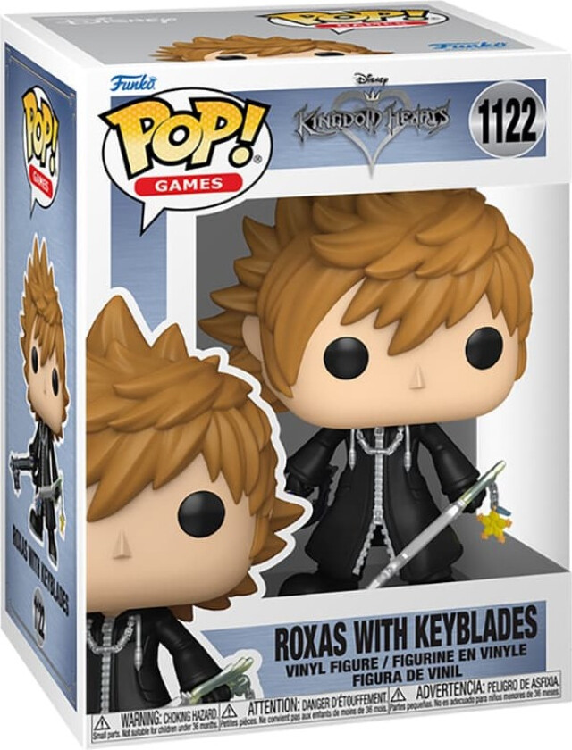 POP Kingdom Hearts actionfigur (Roxas w/Keyblades)