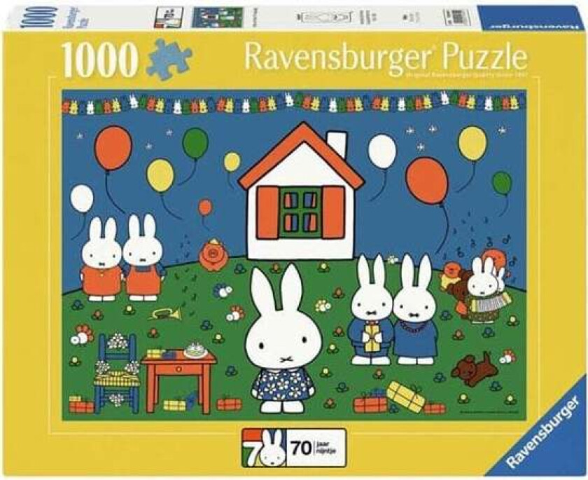 Jigsaw Puzzle Nijntje 70 Years 1000 pcs.