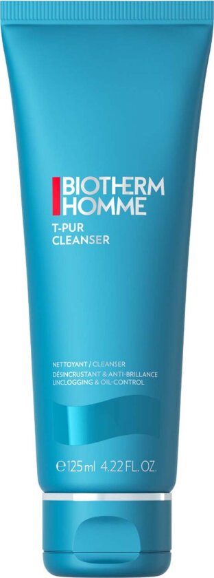 Homme T-Pur Cleanser Anti Oil & Wet Purifying Cleanser - 125 ml