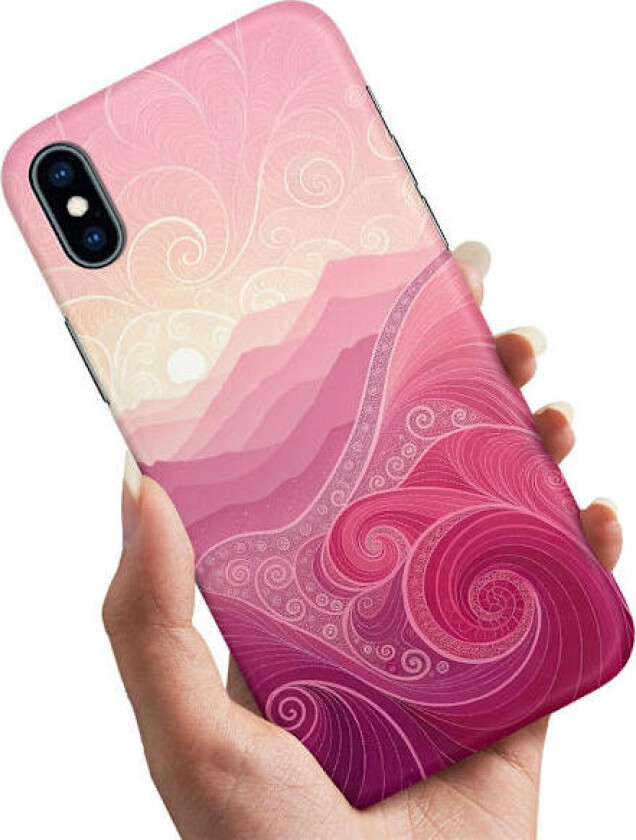 iPhone XR - Deksel/Mobildeksel Pink Hills