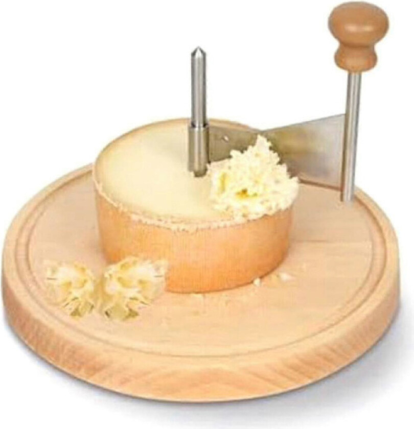 Ostekrøller og høvel i rustfritt stål - Perfekt for Tete De Moine-ost og sjokolade, multifunksjonelt kjøkkenverktøy