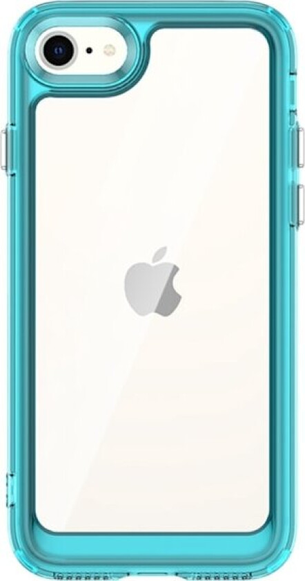 iPhone 7 / iPhone SE 2020 / iPhone SE (2022) smart akryldeksel - Gjennomsiktig Blå