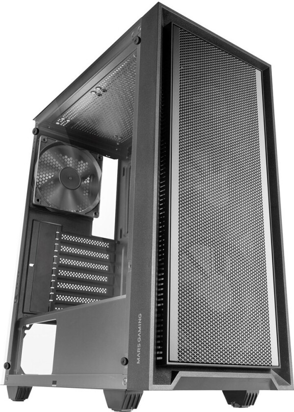 MC-PMAX PC-kabinett - 4x120mm, ATX - Svart