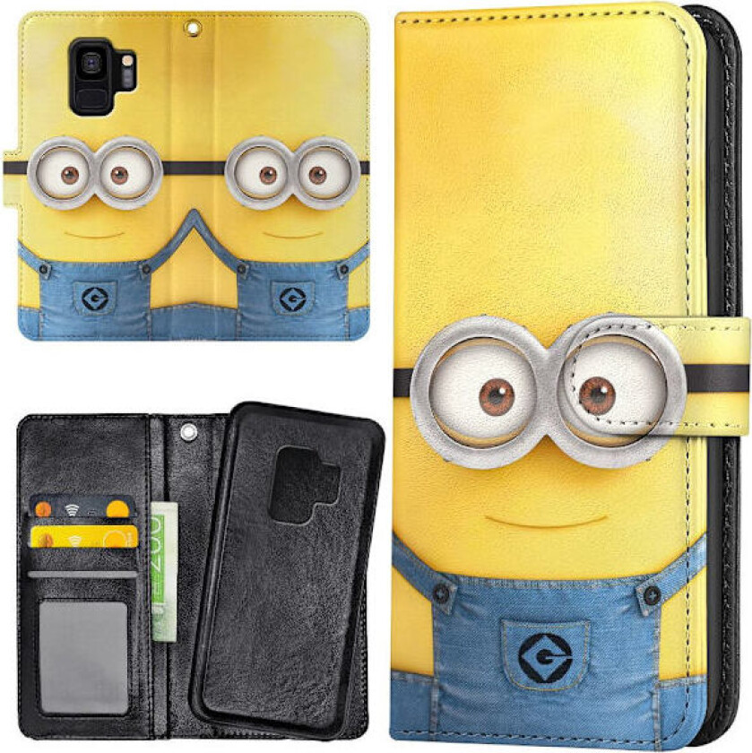 Samsung Galaxy S9 - Lommebok Deksel Minions