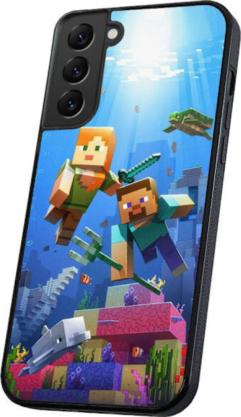 Samsung Galaxy S21 - Deksel/Mobildeksel Minecraft