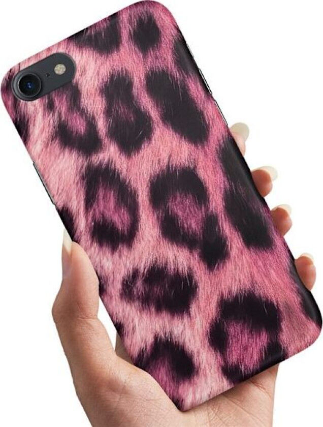 iPhone 7/8/SE - Deksel/Mobildeksel Pink Leopard