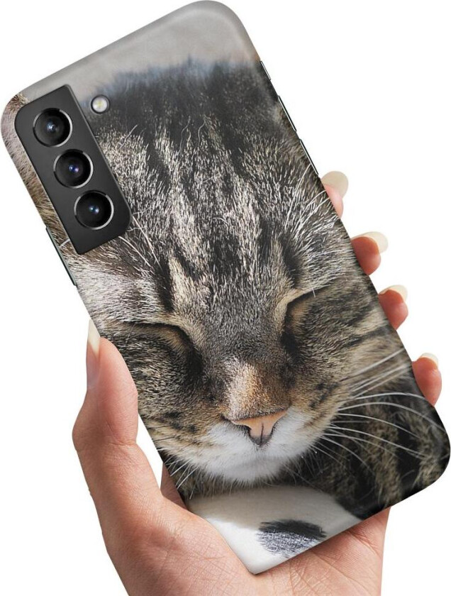 Samsung Galaxy S21 Plus - Deksel/Mobildeksel Sovende Katt
