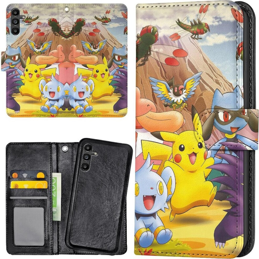 Samsung Galaxy A16 4G/5G - Lommebok Deksel Pokemon