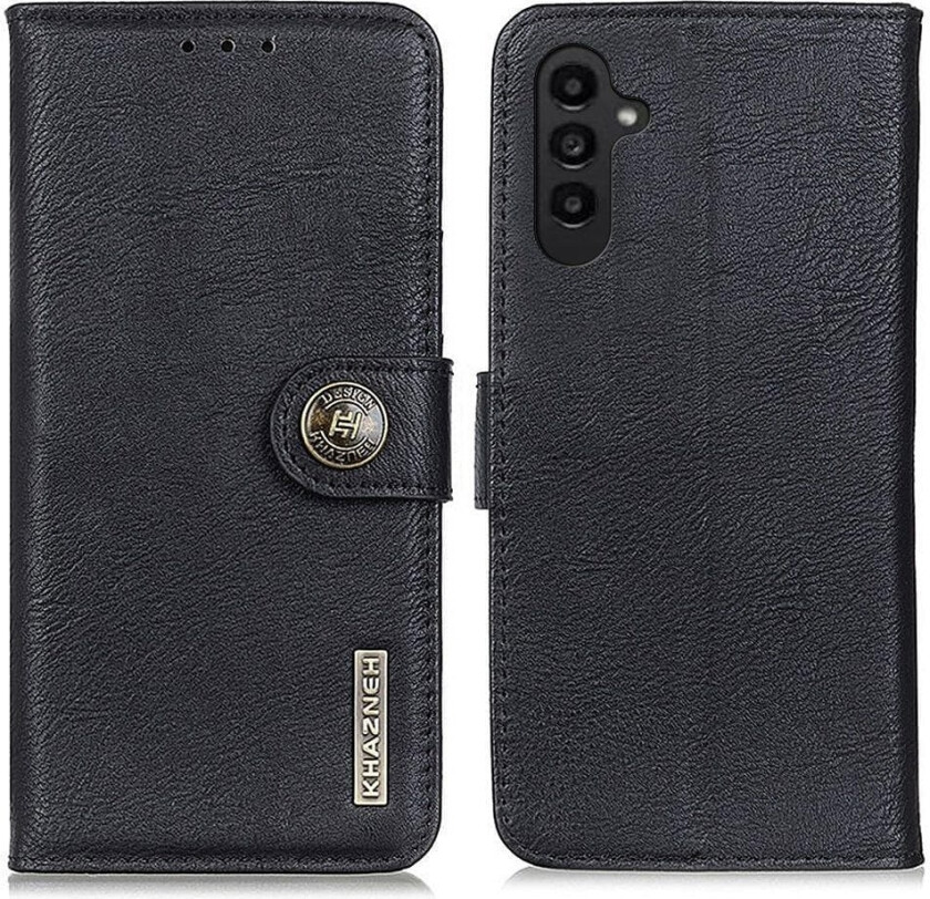 KHAZNEH Samsung Galaxy A14 5G Lommebok-deksel - Svart