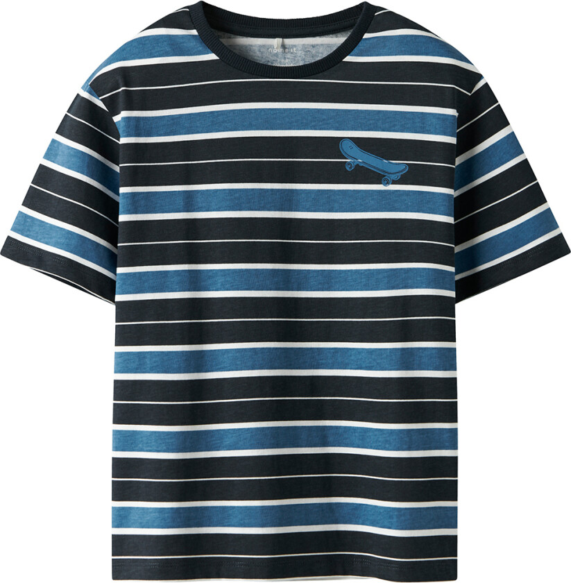 T-skjorte - NkmThomas - Salutt/Star Sapphire - - 6 år (116) - T-skjorte