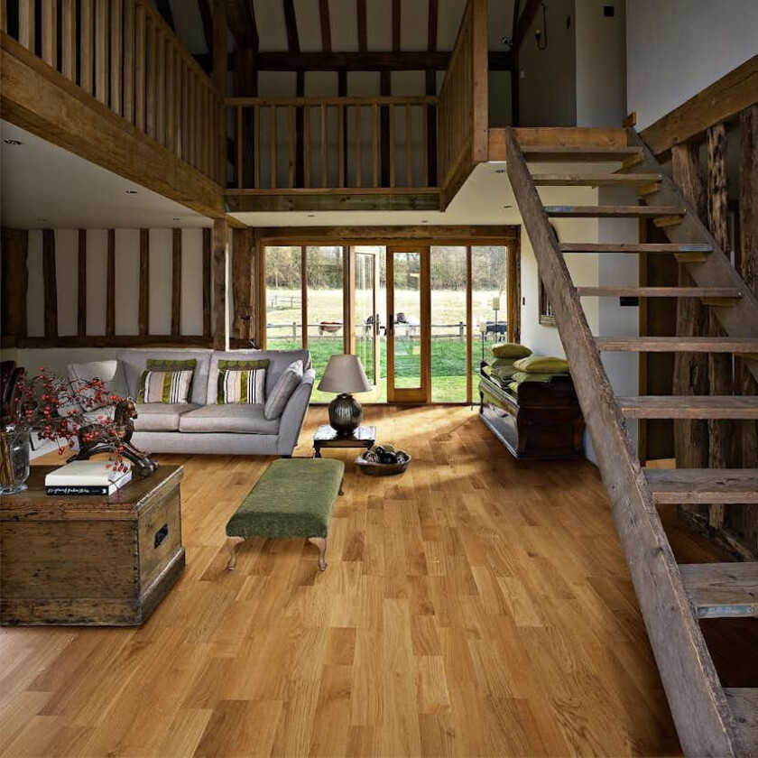 Parkett Kährs Verona Mattlakkert Eik 2-Stav