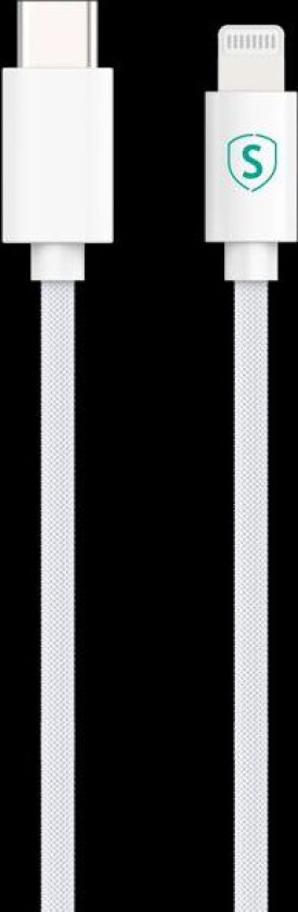 USB-C til Lightning-kabel 1 m, MFi, 27 W – hvit