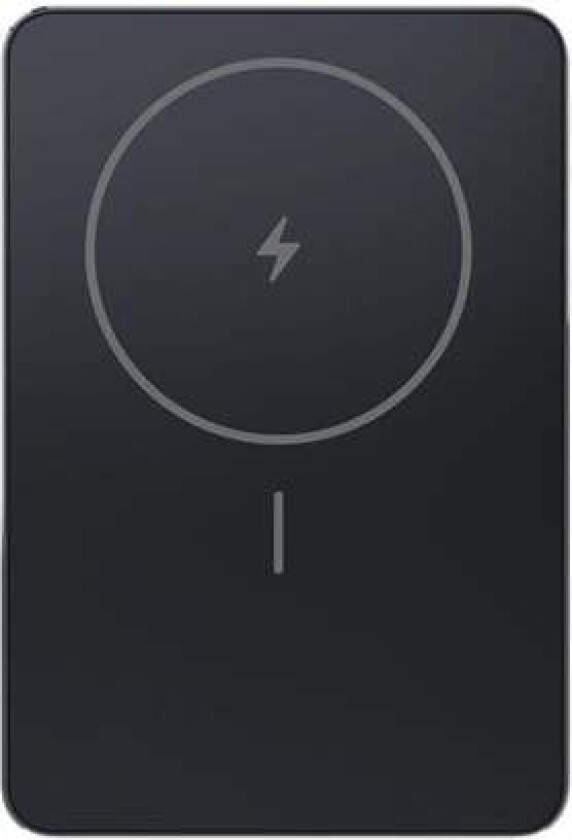 Super Slim Magnetic Nødlader - Svart - 5000 mAh