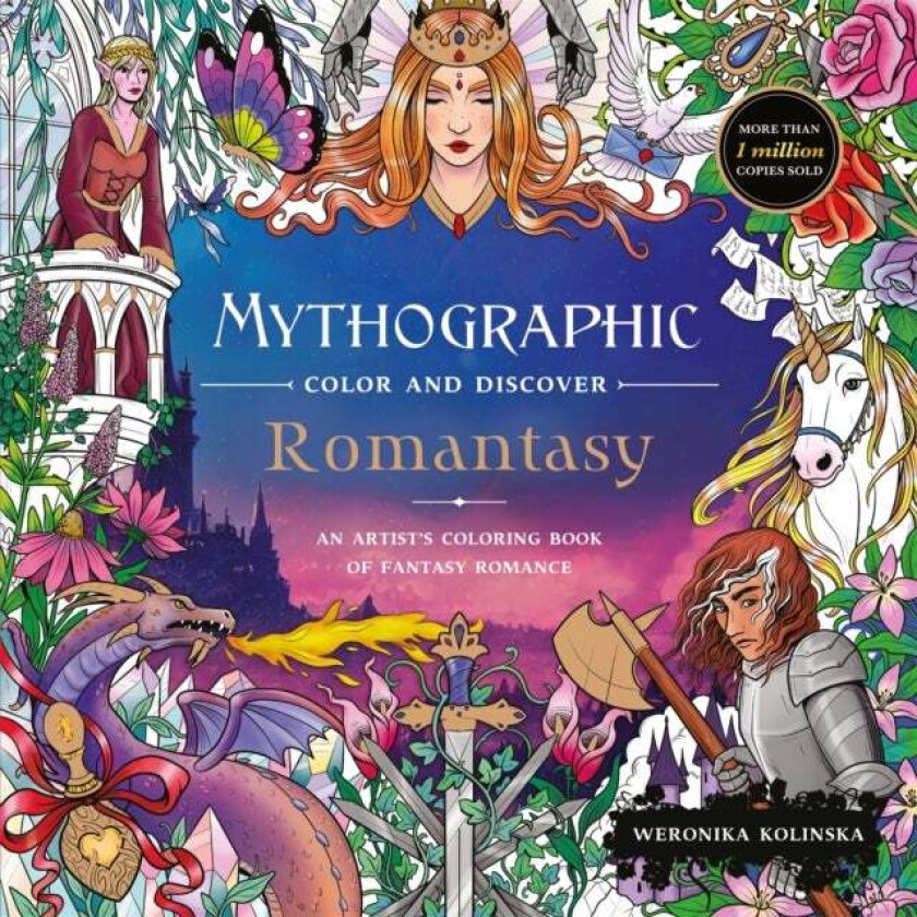 Mythographic Colour and Discover: Romantasy av Weronika Kolinska