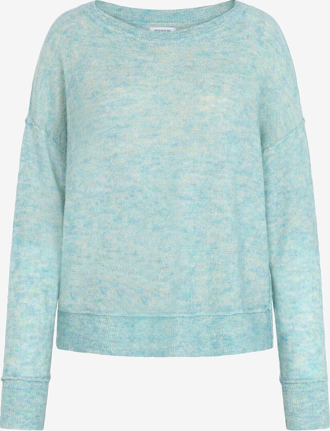 Mohairgenser Alicia - Blå