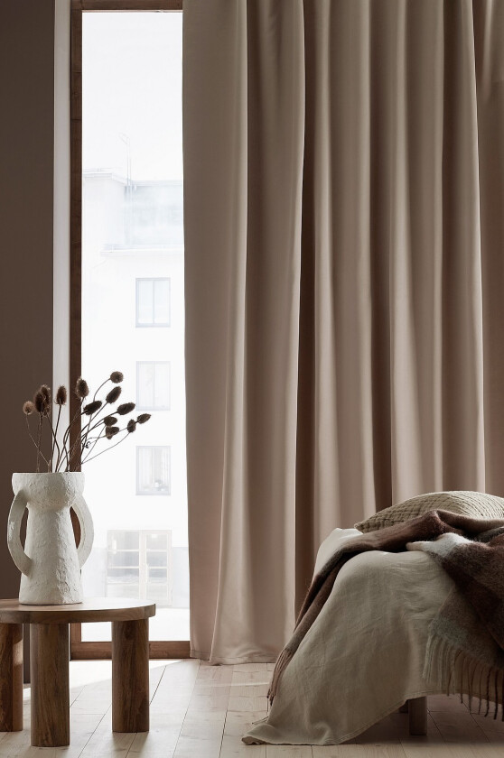 Mørkleggingsgardin Daniella Wide ekstra bred 1-pakning - Beige