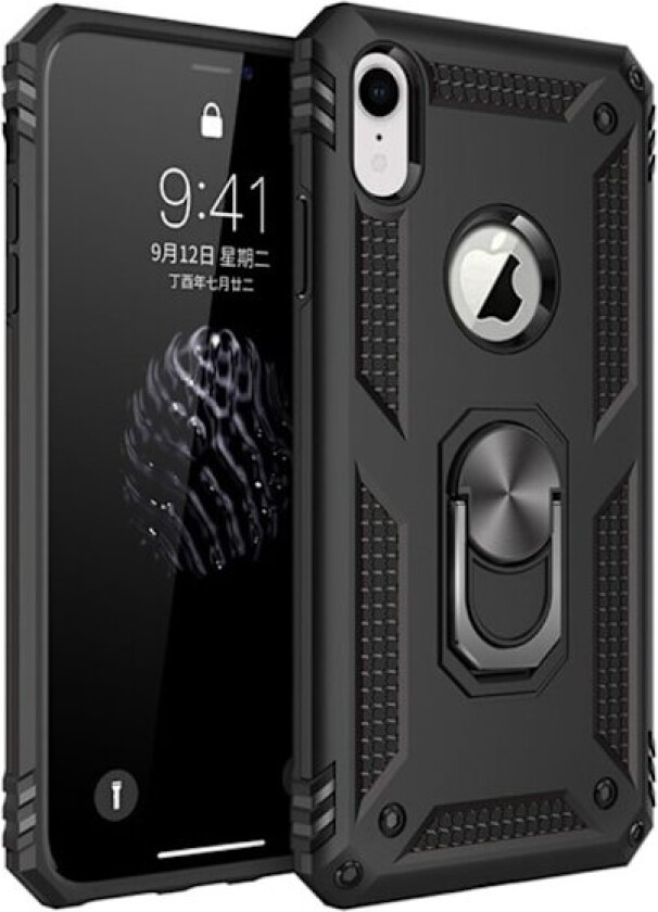 Bofink Combat iPhone Xr deksel - Svart