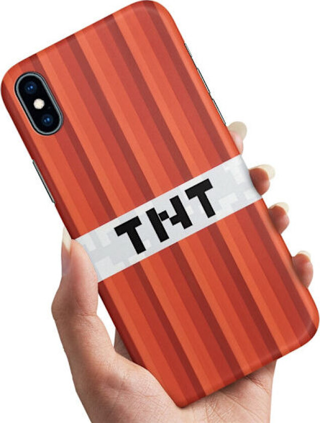 iPhone X/XS - Deksel/Mobildeksel Minecraft TNT