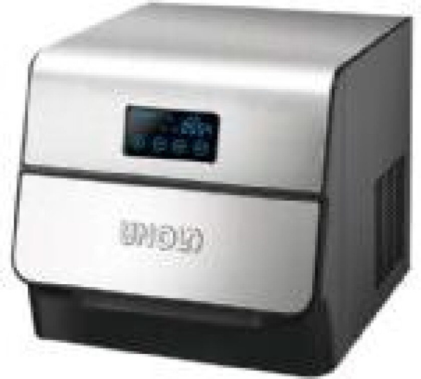 48955 - Isterningsmaskin - bredde: 35 cm - dybde: 29.5 cm - høyde: 29 cm - rustfritt stål / svart