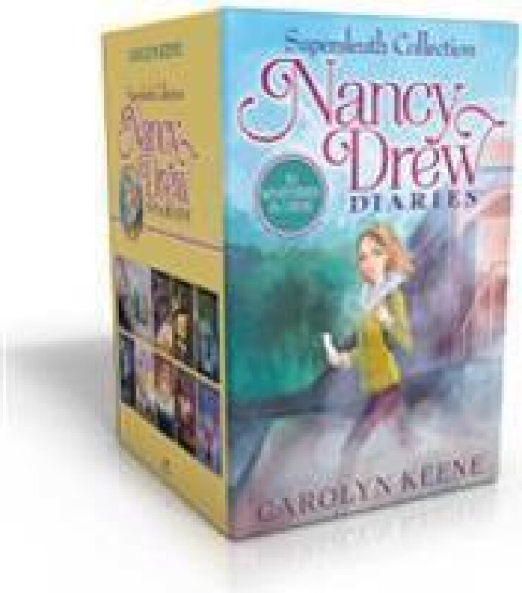 Nancy Drew Diaries Supersleuth Collection (Boxed Set): Curse of the Arctic Star; Strangers on a Train; Mystery of the Midnight Rider; Once Upon a Thri