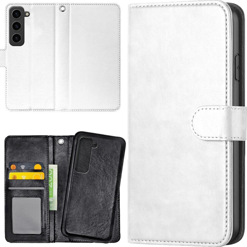 Samsung Galaxy S23 - Lommebok Deksel Hvit