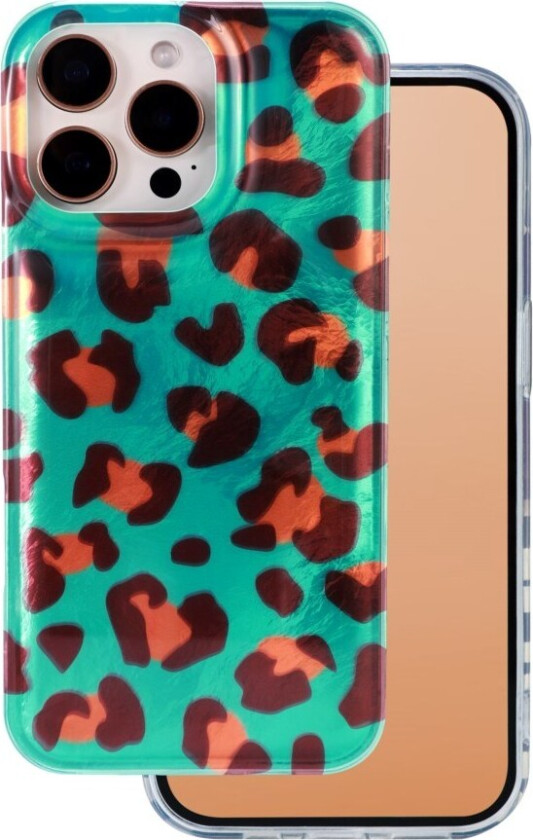 iPhone 16 Pro Fleksibelt Plast Deksel - Gepard