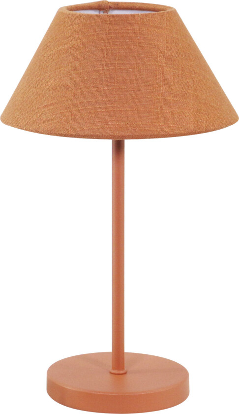 Teya bærbar bordlampe, terracotta