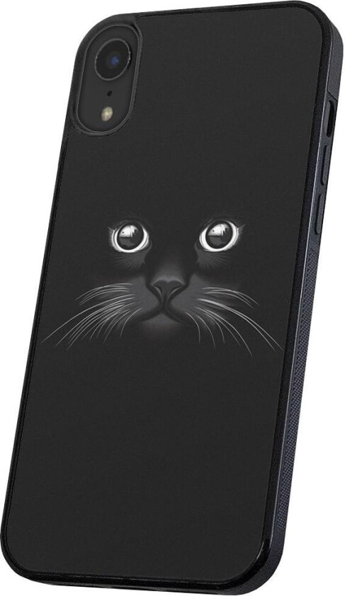 iPhone X/XS - Deksel/Mobildeksel Svart Katt