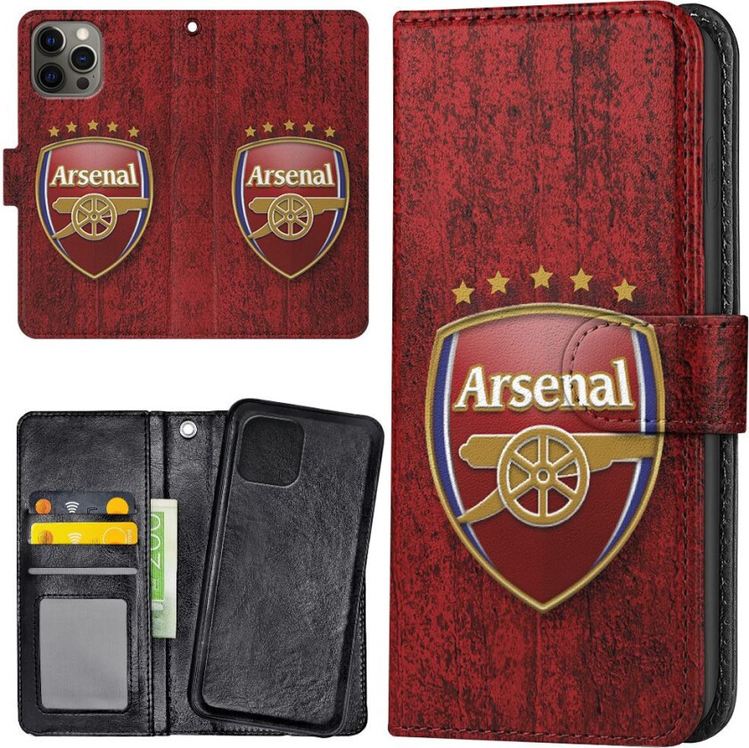 iPhone 15 Pro - Lommebok Deksel Arsenal