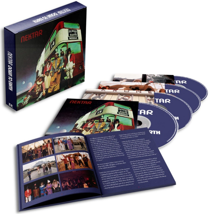 Nektar Down To Earth CD