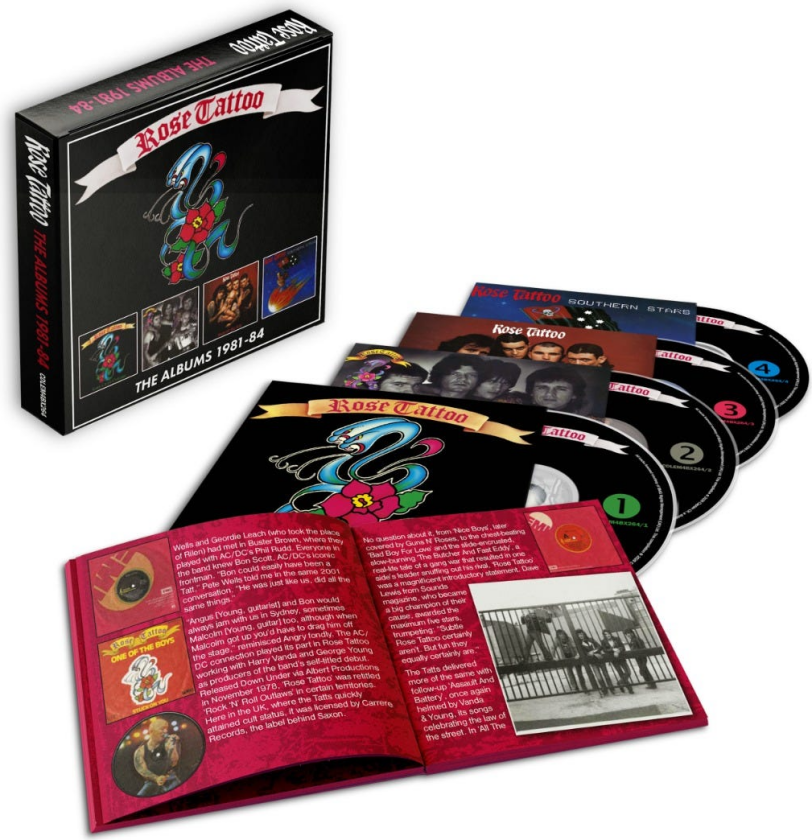 Rose Tattoo The Albums 198184 CD